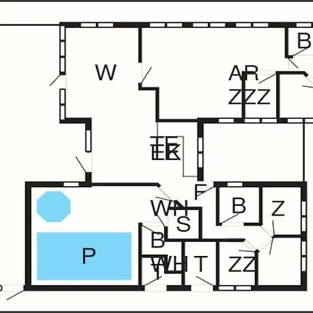 18 Person In Bl Vand Holiday home *